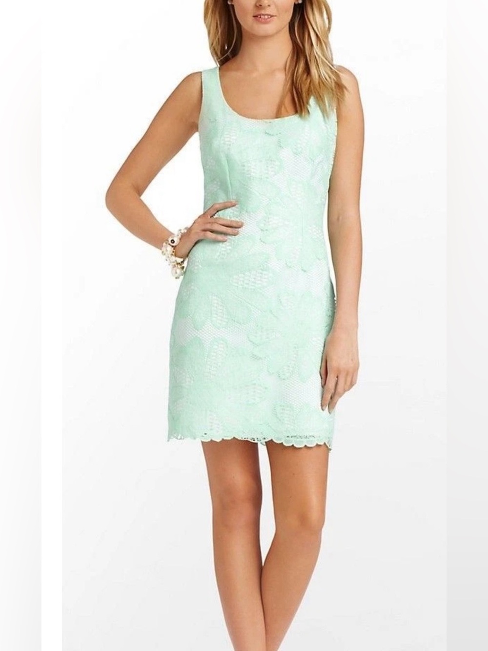 Lilly Pulitzer Loni Lace Dress Sz 10